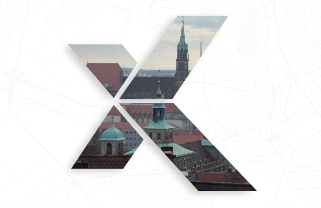 Stadtansicht von Nürnberg als Symbol für digitale Bauleitplanung und XPlanung